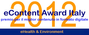 logo Econtent Aword Italy 2012 - sezione eHealth & Environment - Ambulatoriprivati.it